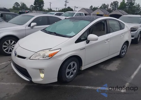 2014 Toyota Prius Four z USA, uszkodzony, nr VIN JTDKN3DU3E1766637